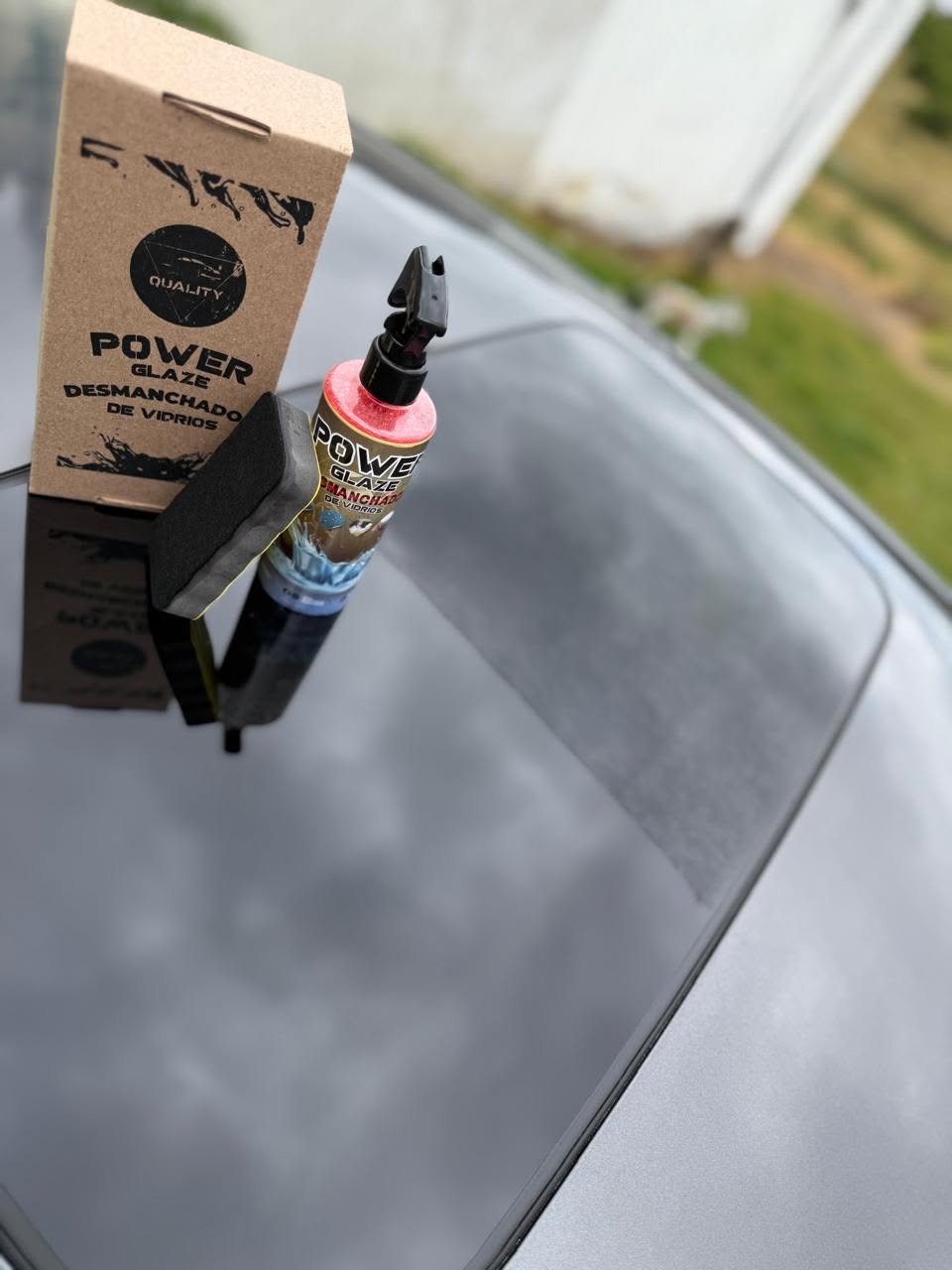 POWER GLAZE DESMANHCADOR DE VIRDRIOS DE 300ml