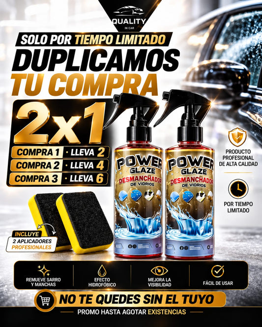 POWER GLAZE DESMANCHADOR DE VIDRIOS