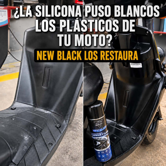 NEW BLACK RESTAURADOR DE PLASTICOS